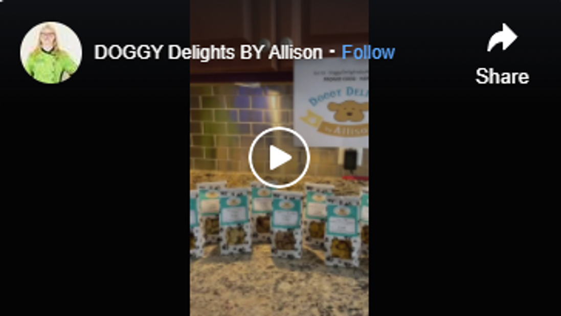 DOGGY Delights BY Allison on Facebook Watch